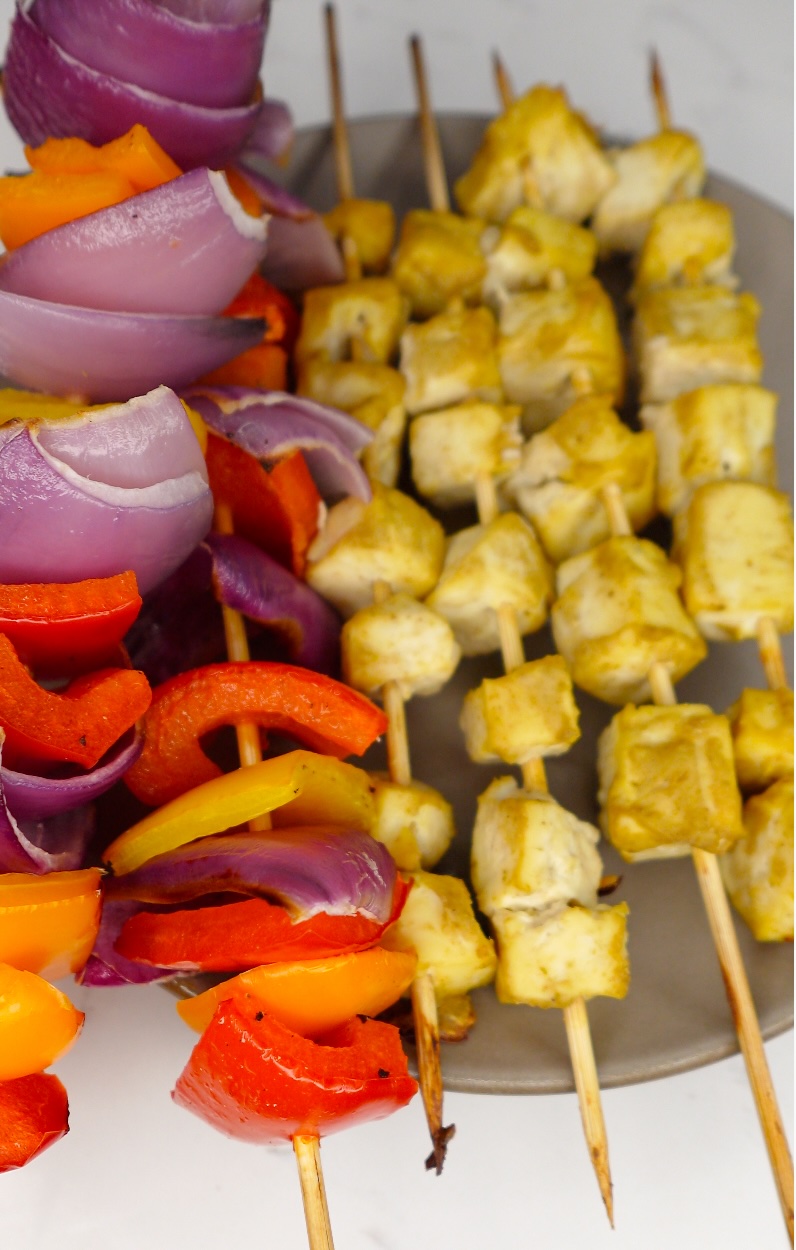 Marinated Tofu Skewers - Plant Forward Sabrina