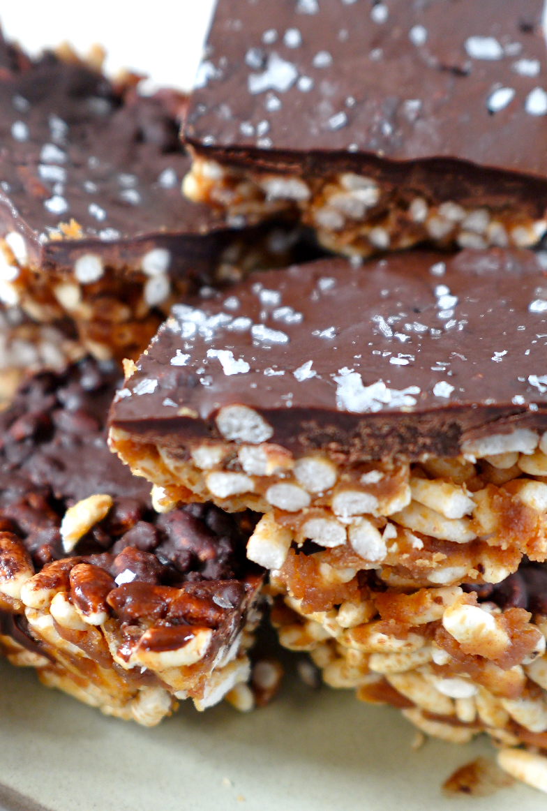 Peanut Butter Chocolate Rice Crispy