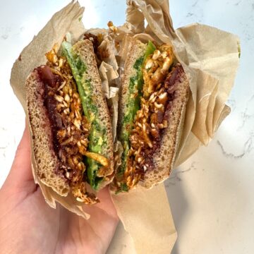 sweet and smokey sandwich